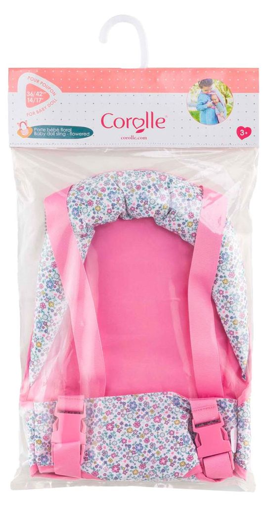Corolle Babytrage Blumen für Babypuppen von 36-42cm