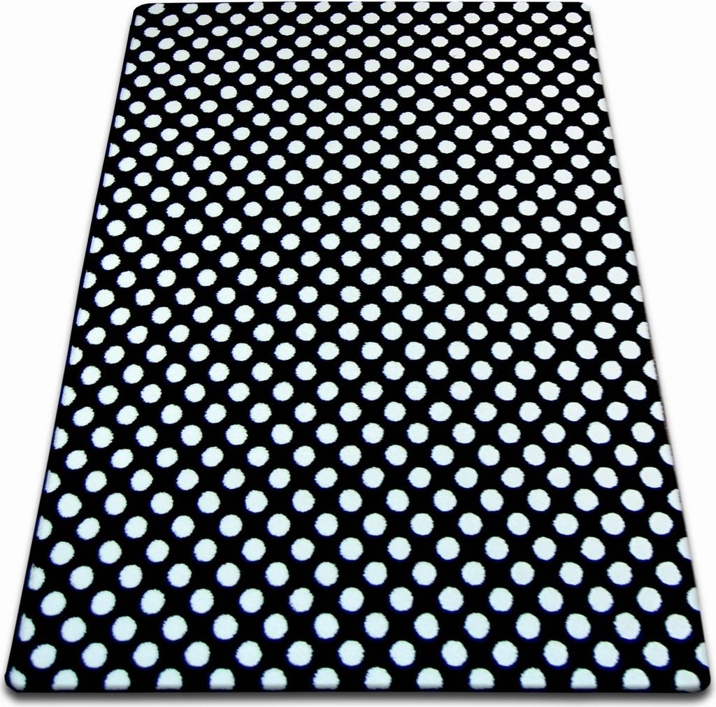 Teppich SKETCH - F764 schwarz / creme - dots Weiß 160x220 Produktbild 
