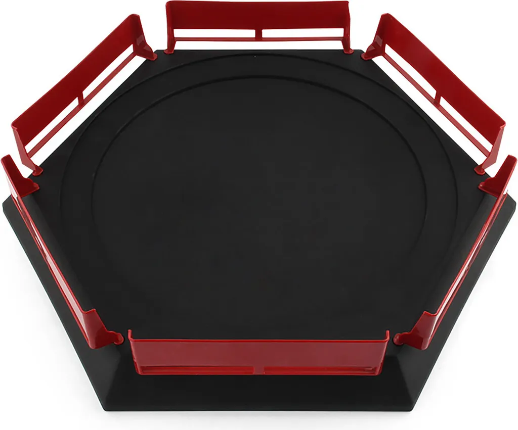 Grande Arène Battle Top Noire Antichoc : Stadium Burst Tops Robuste