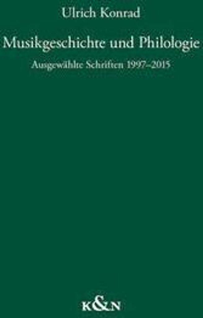 Musikgeschichte und Philologie