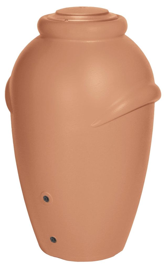 Regentonne Amphore BOLOGNA 360 L terracotta inkl. Hahn Image du produit 