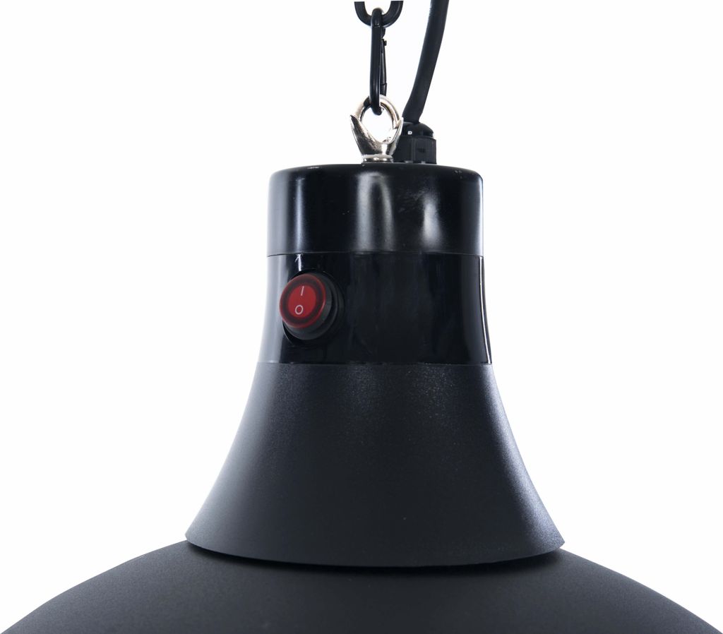 Promiennik sufitowy Sunred Indus II 2100W halogen czarny Zdjęcie produktu 4