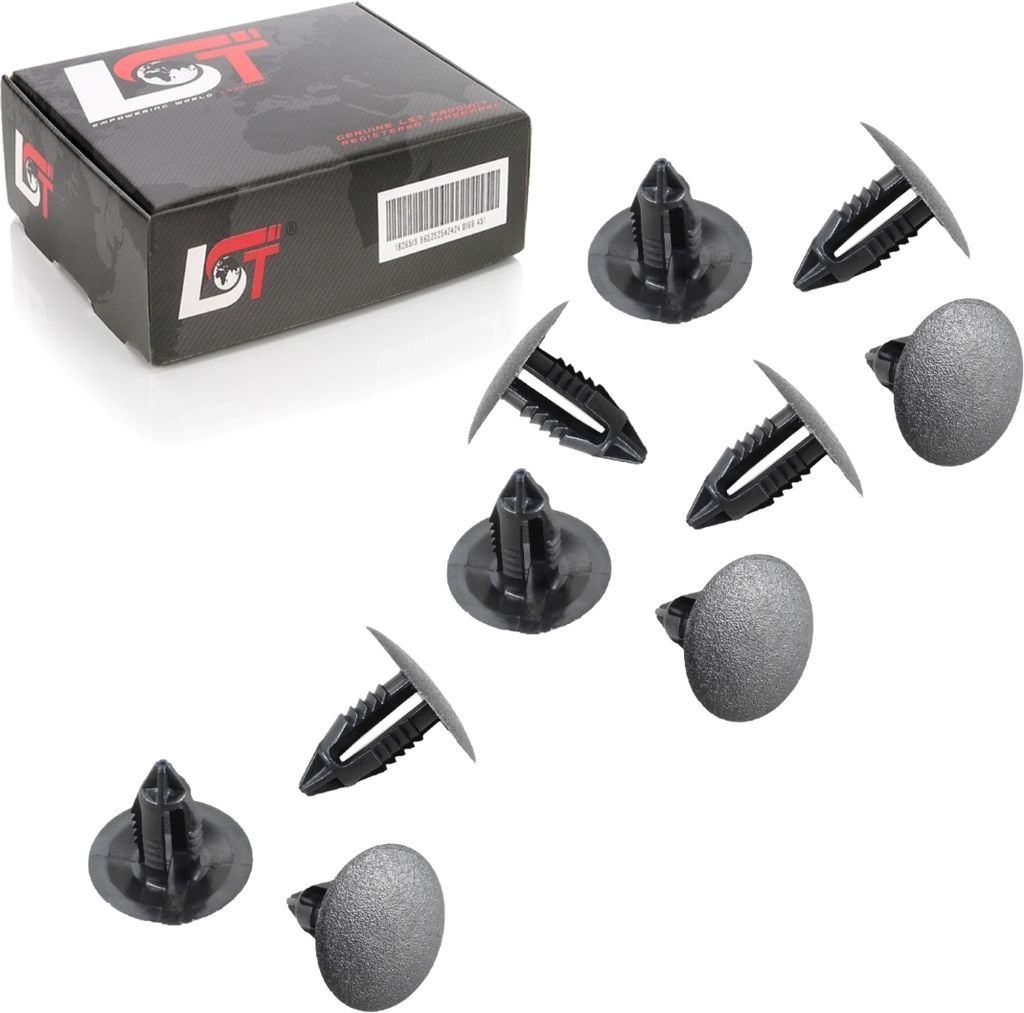 10x INNENVERKLEIDUNGCLIPS UNIVERSAL BEFESTIGUNGS CLIPS Ø Produktbild 