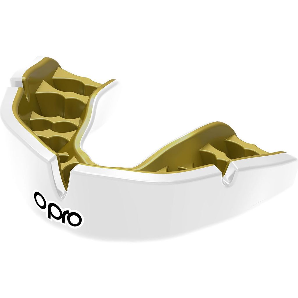 Opro Instant Custom Dentist Fit Mundschutz - Weiß / Gold