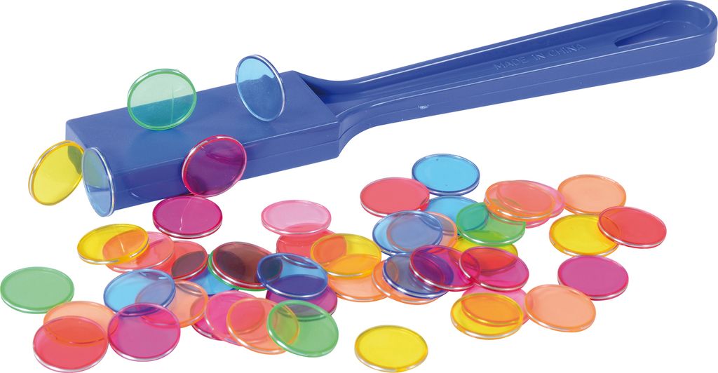 EDUPLAY 120-106 Listwa magnetyczna z żetonami, 51 sztuk Zdjęcie produktu 