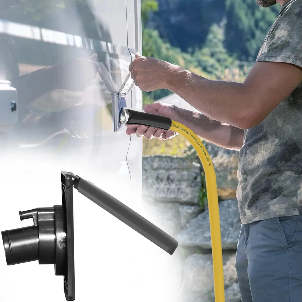 Solution remplissage eau RV anti-refoulement par gravité universel - 2