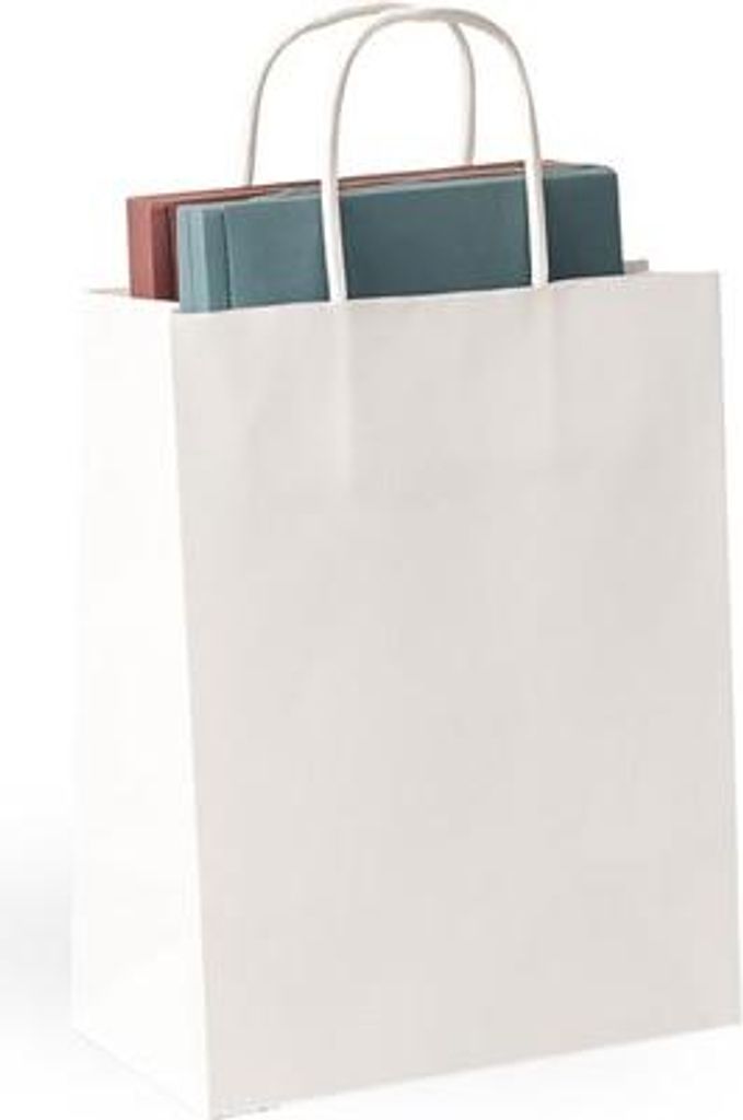 Papiertüten 240 x 100 x 320, weiß