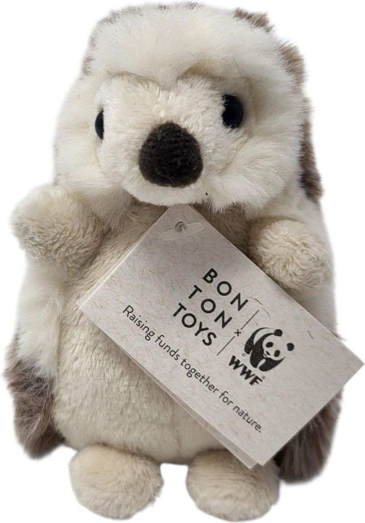 Bon Ton Toys × WWF Plüschtier „Igel mini“ 10 cm