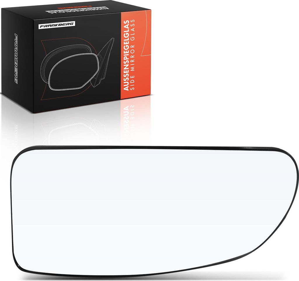 Frankberg 1x Spiegelglas Außenspiegel rechts für Citroën Jumpy Pritsche/Fahrgestell Fiat Scudo Peugeot