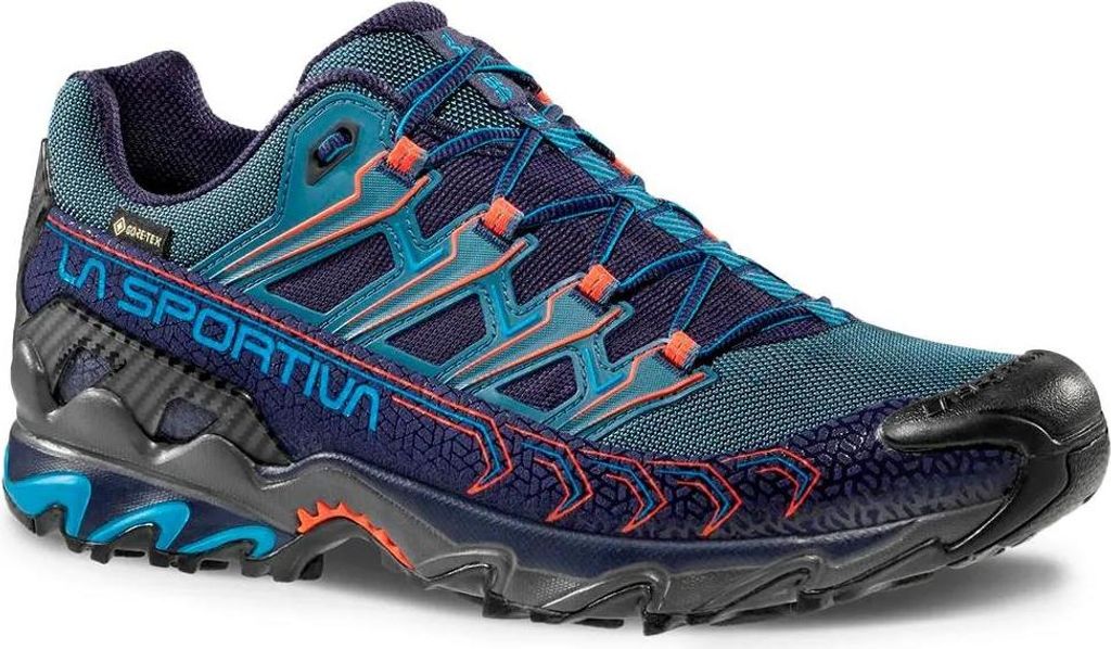 Ultra Raptor II GTX, Mountain Hiking Schuhe Low Cut, Herren - La Sportiva, Größe:7.5 UK / 41.5, Farbe:B43B42-Deep Sea/Hurricane