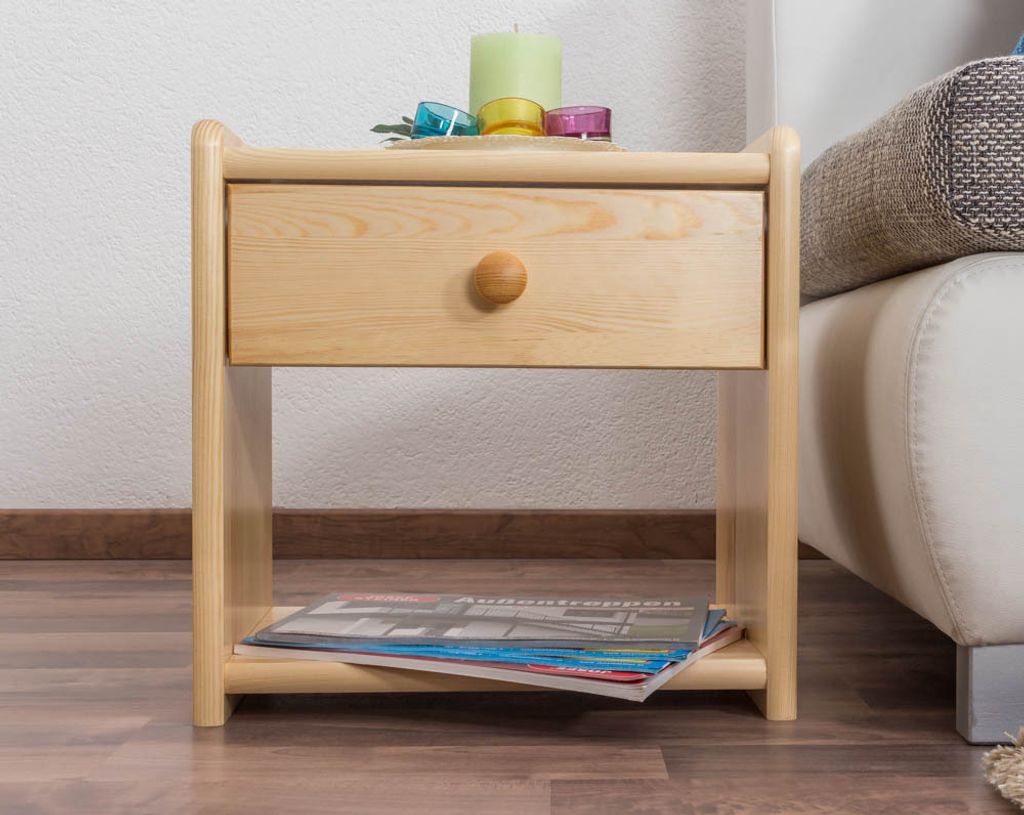 Nachttisch Kiefer klein