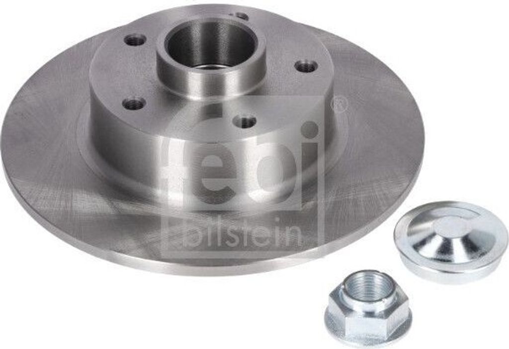 2x FEBI BILSTEIN Bremsscheibe 180024 hinten 86mm 6 7kg 260mm