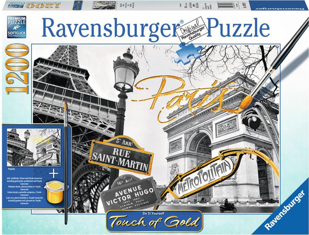 Ravensburger 1200 Teile Puzzle Goldenes Paris