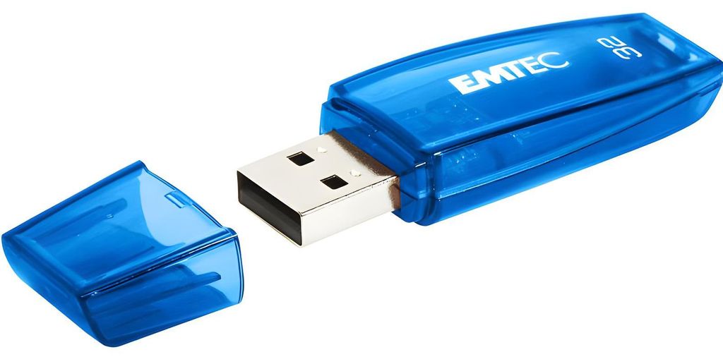 Emtec C410 32GB, 32 GB, USB Typ-A, 2.0, 18 MB/s, Čepice, Obrázek produktu 