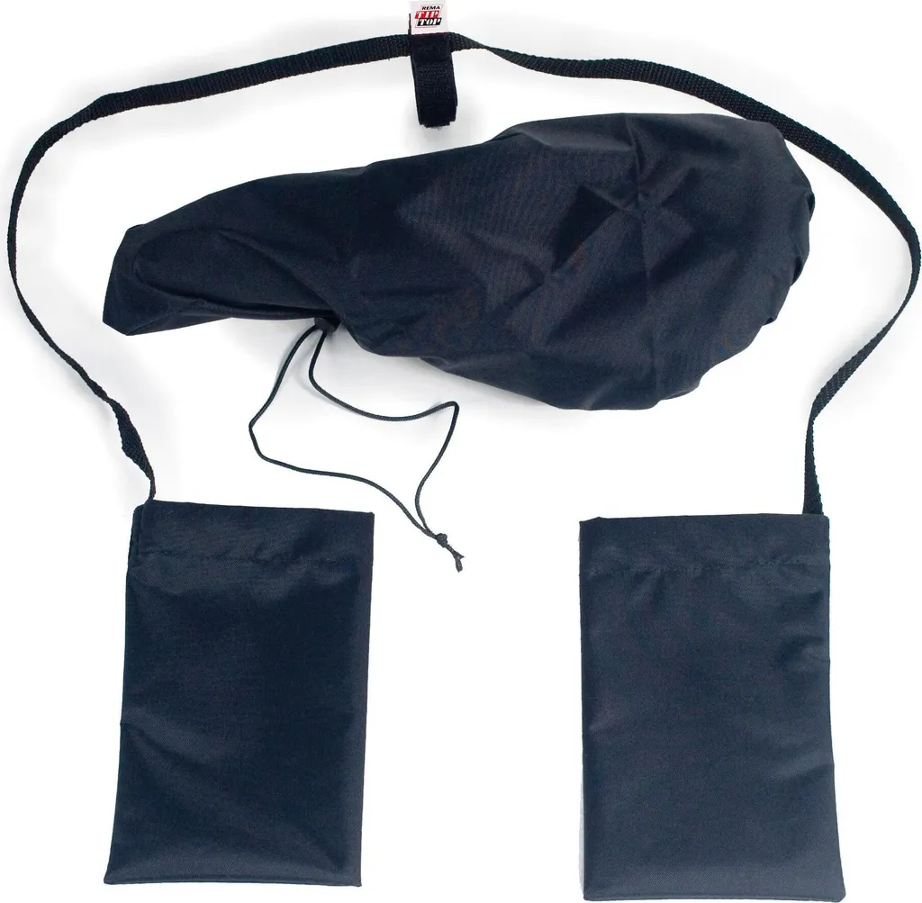 Housse de selle de vélo et protège-guidon imperméables TIP TOP