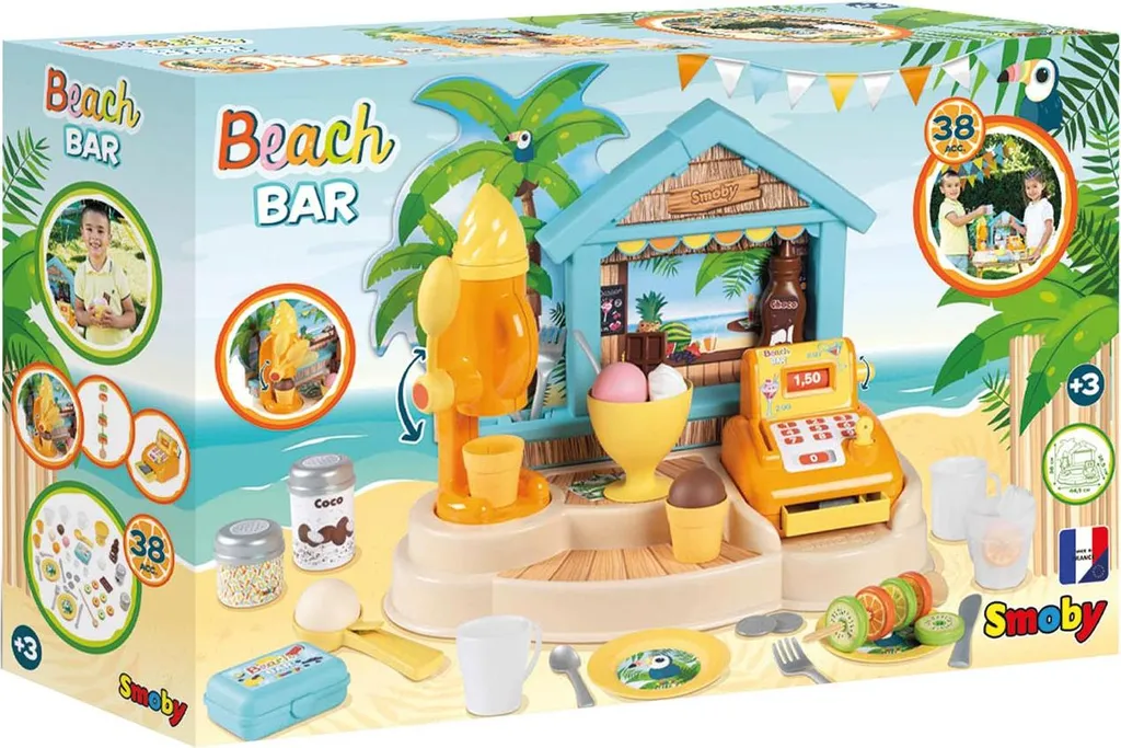Bar de plage enfant pour jardin : occupez vos petits avec le Smoby Beach Bar