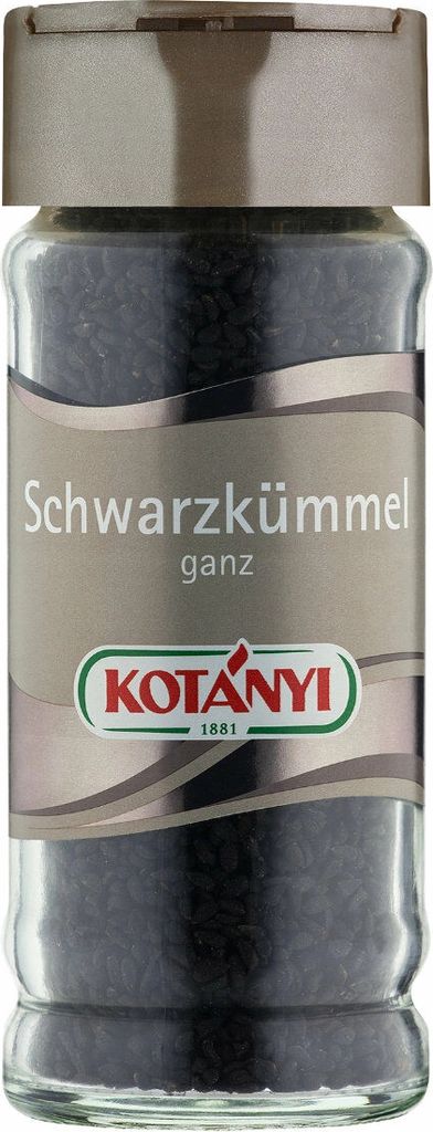 Kotanyi Schwarzkümmel ganz und getrocknet Gewürzzubereitung Produktbild 