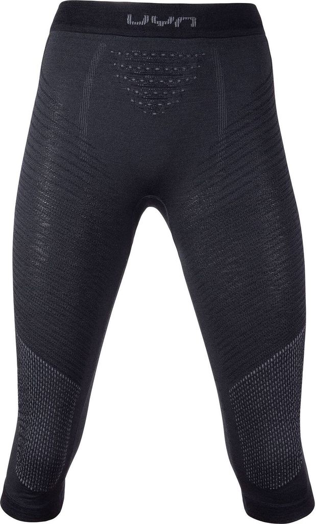 UYN Fusyon 3/4 Funktionsunterhose Damen black/anthrazit/anthrazit L/XL