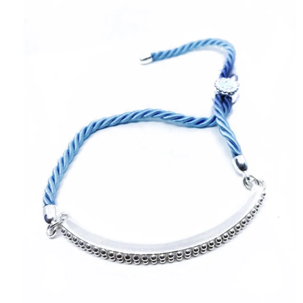 Panarea Bracelet Femme BS19PL2AZ Bleu Argenté Design Ajustable