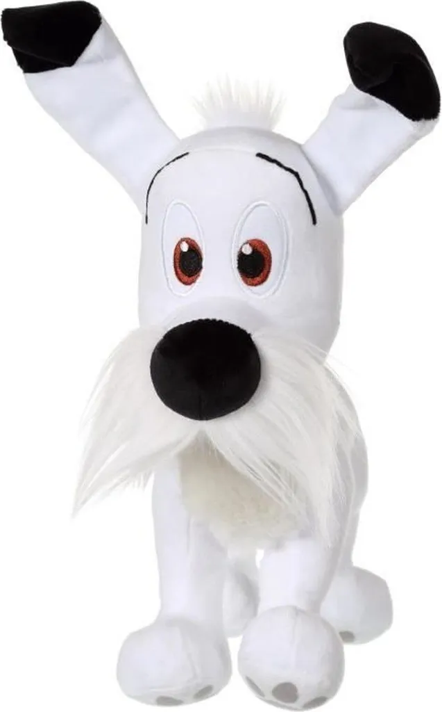 Peluche Idéfix Gipsy Blanc douce et moelleuse collection officielle 25cm