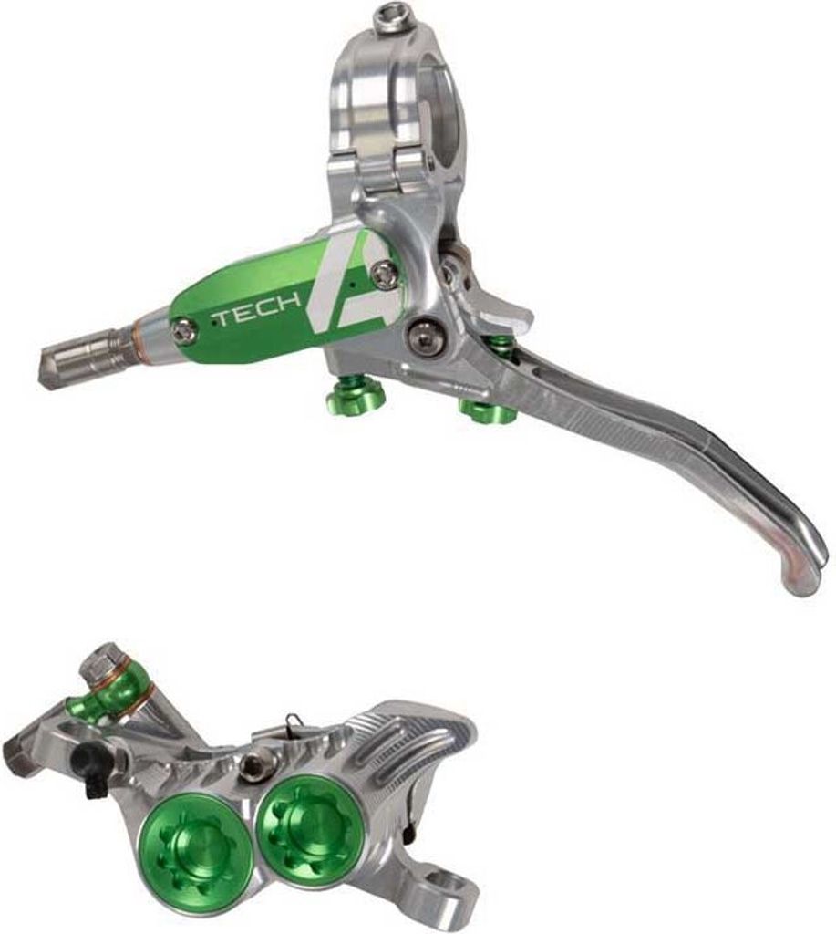 Hope Tech 4 V4 Pvc Hinterradbremse Silber Silber One Size