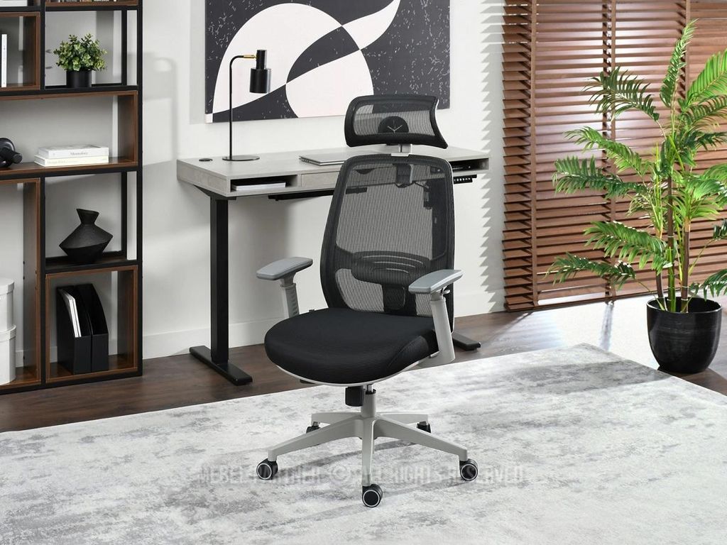 Bürostuhl LUJZA – schwarz/grau