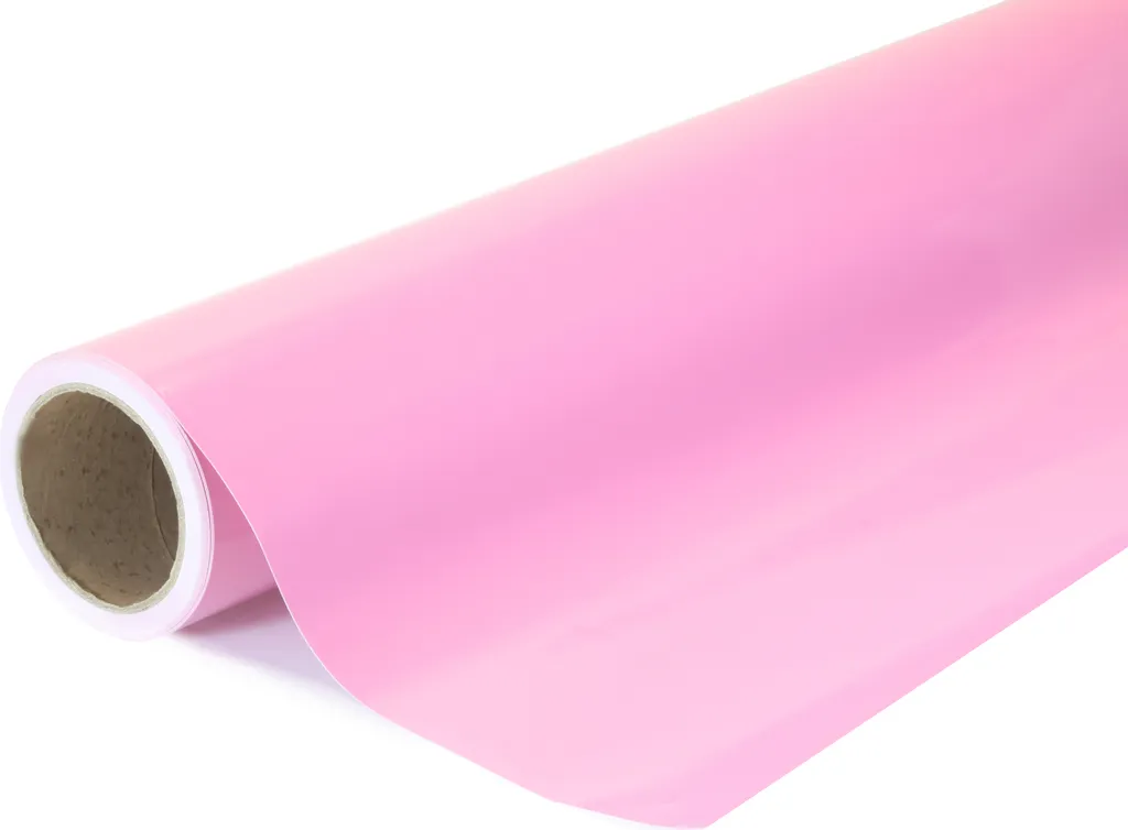 Vinyle Adhésif Rose Brillant 152x300cm - Haute Brillance et Pose Facile