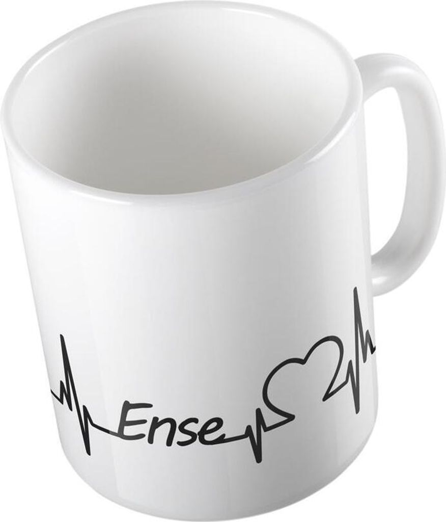 Huuraa Kaffeetasse Ense Geschenk Tasse Weiß 330ml Ense Präsent