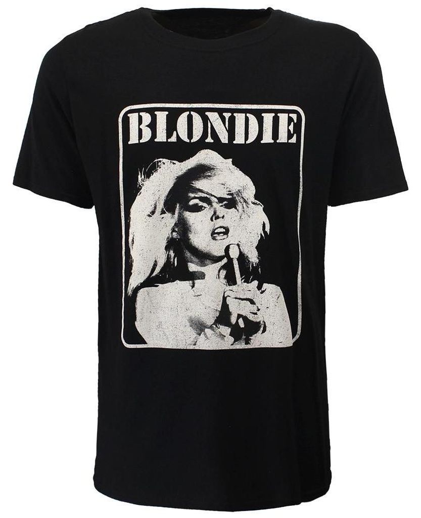 Blondie T-Shirt mit Konzertplakat-Motiv Größe L
