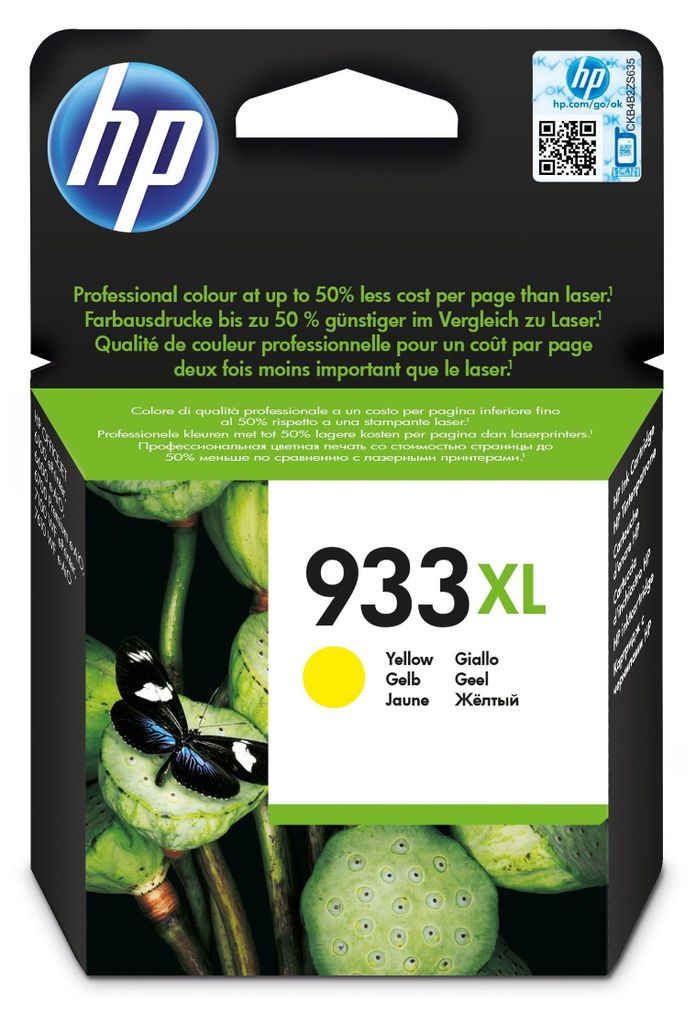 Cartuccia per stampante HP n. 933 XL giallo (CN056AE) Immagine del prodotto 