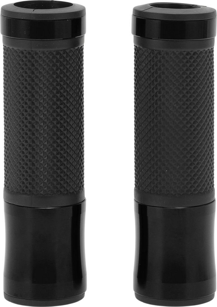 7/8" 22mm 15/16" 24mm Universelle Motorrad Handgriffabdeckungen Aluminiumlegierung Gummi Lenkergriffe für Motorroller Scooter Fahrrad ATV Schwarz ...