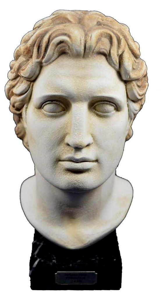 Büste des Großen Alexander, König von Makedonien