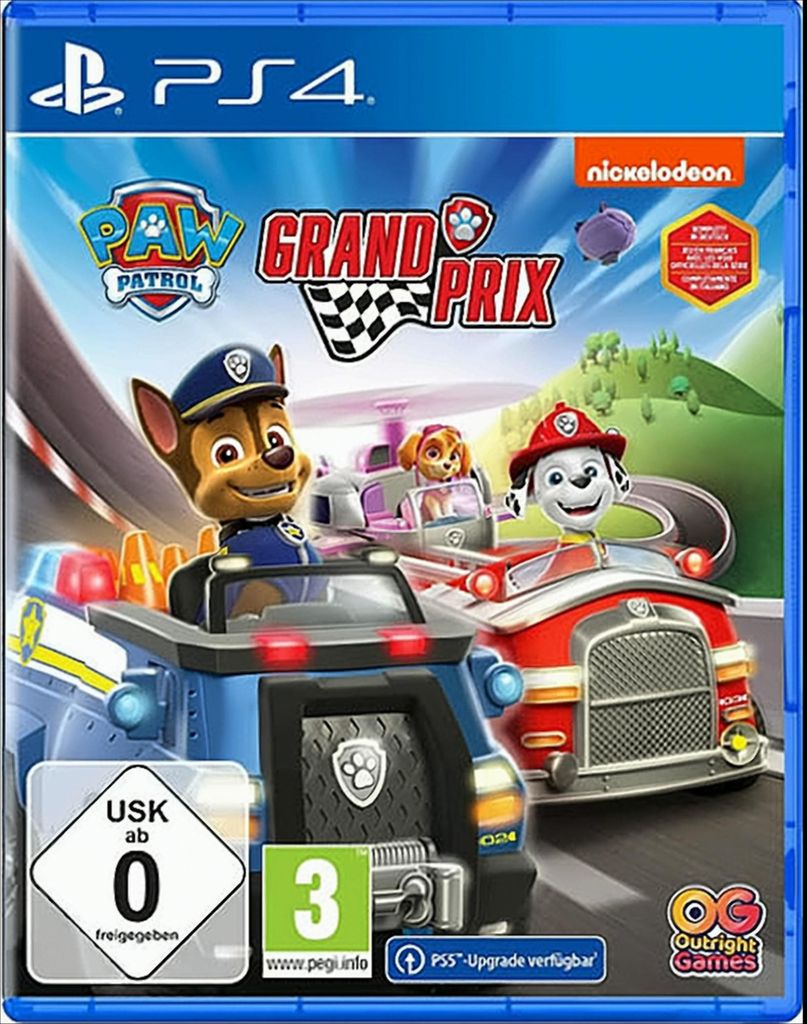 Bandai Paw Patrol: Grand Prix, PlayStation 4, E (Jeder) Produktbild 