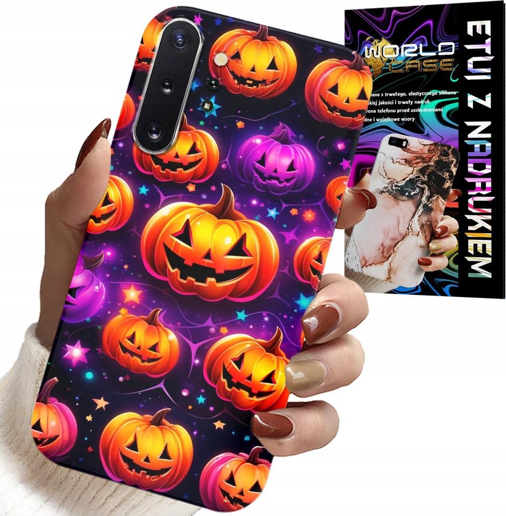 Hülle Für Samsung Note 10 Plus - Halloween, Salem, Gruselige Kürbisse, Designs