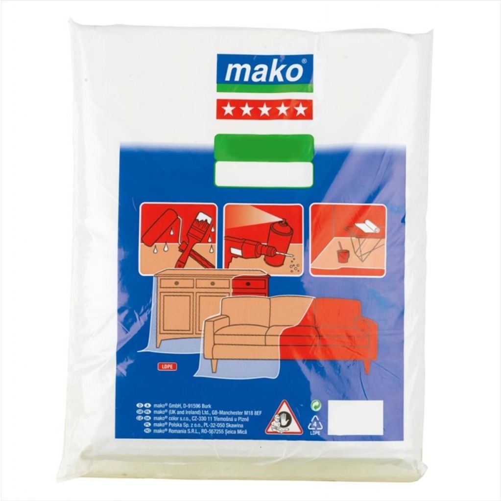 Malerplane Abdeckfolie Allzweckplane extra stark 4 x 2,5 m