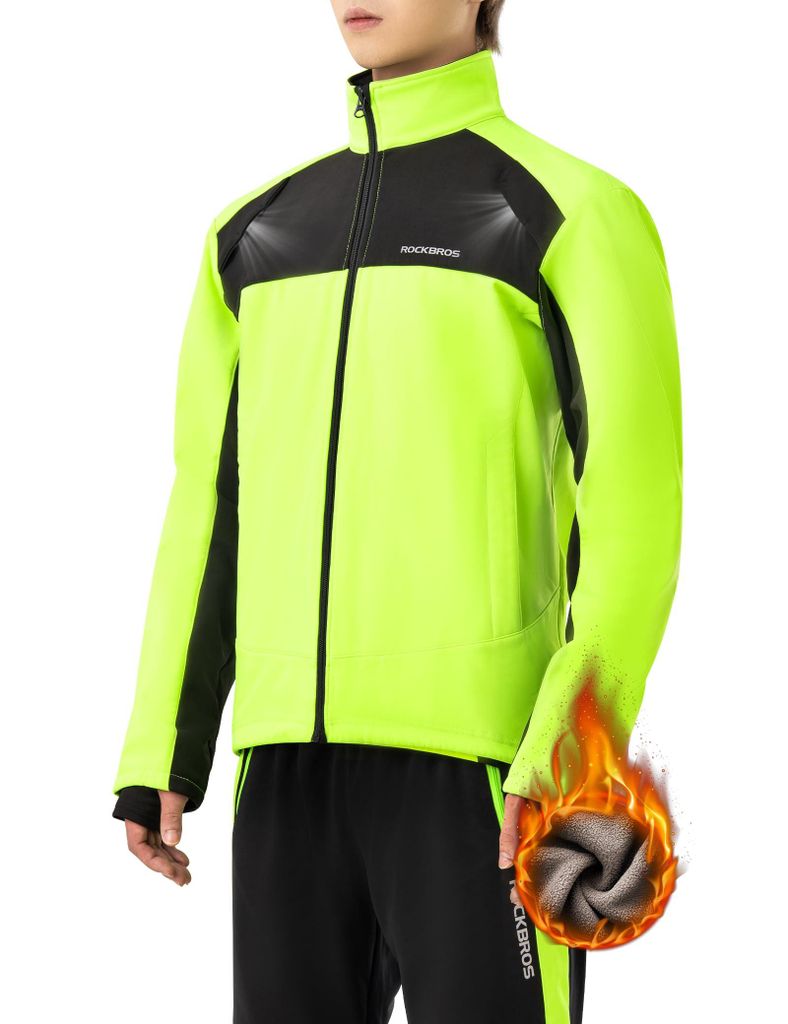 ROCKBROS Veste d'hiver Vêtements de cyclisme Chaud Image du produit 