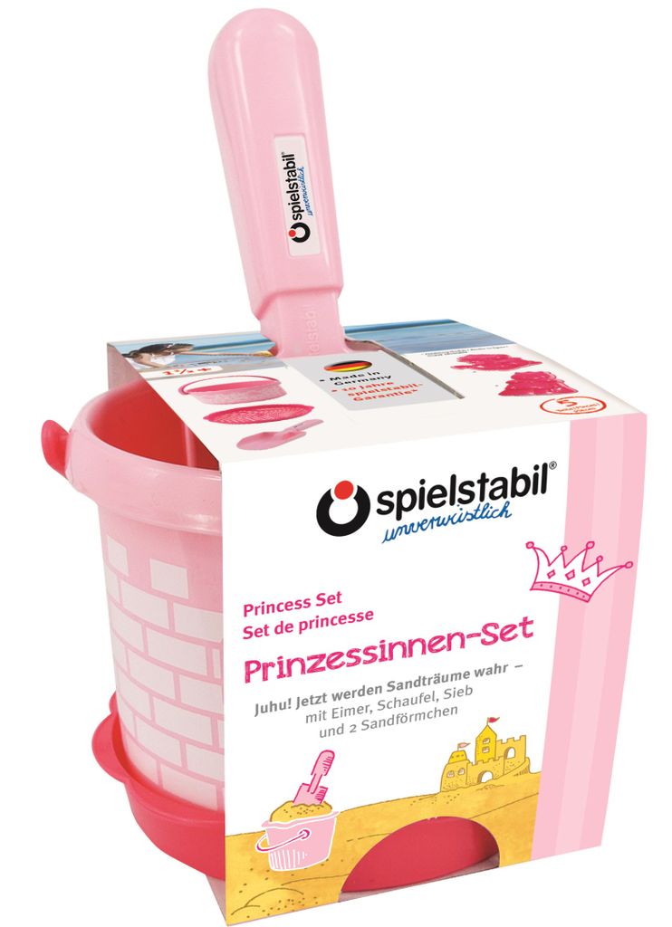 Spielstabil 7511, Speelgoedset voor in het zand, Roze Productafbeelding 