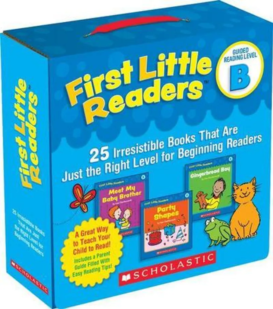 First Little Readers Level B - Coffret de 25 Livres Lecture Guidée Scolast