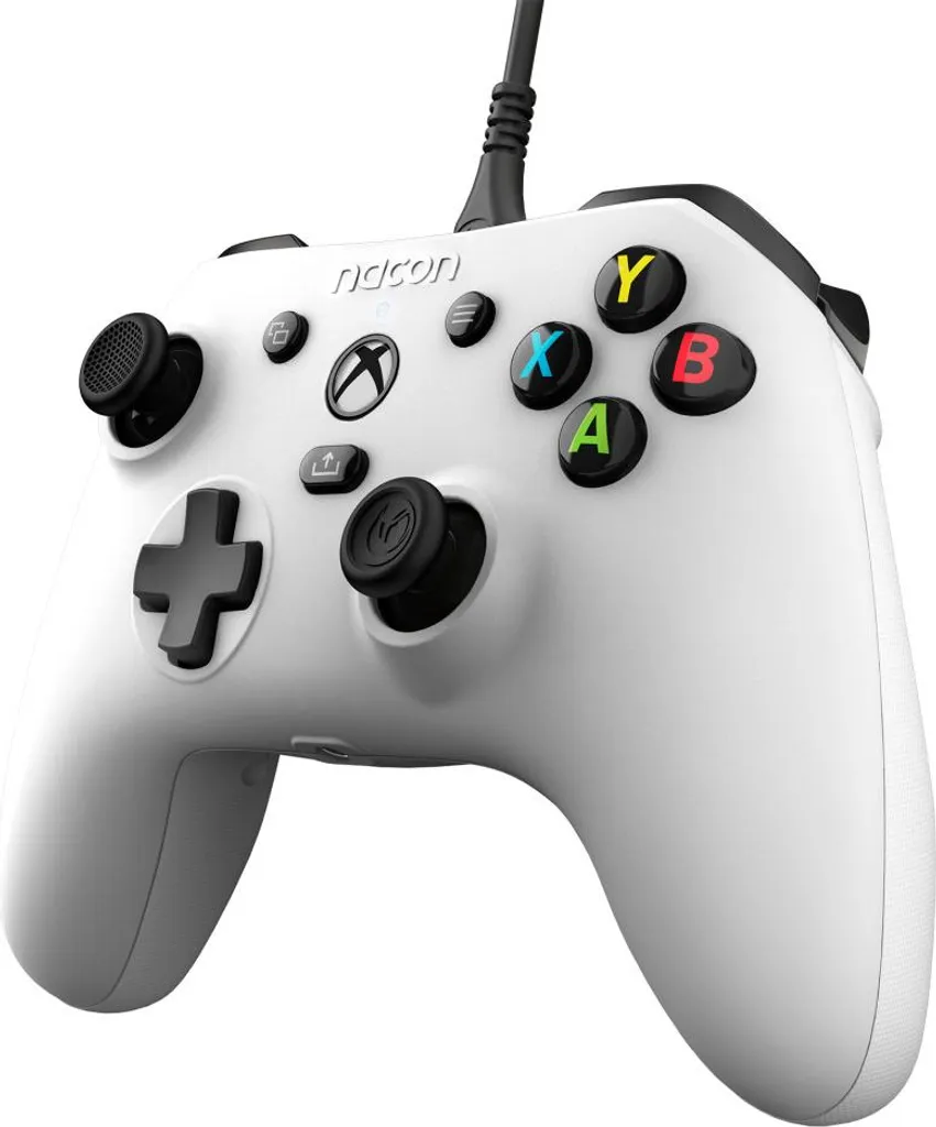 NACON EVOL-X Bianco Gamepad Xbox & PC - Controller Cablato Pro - 1