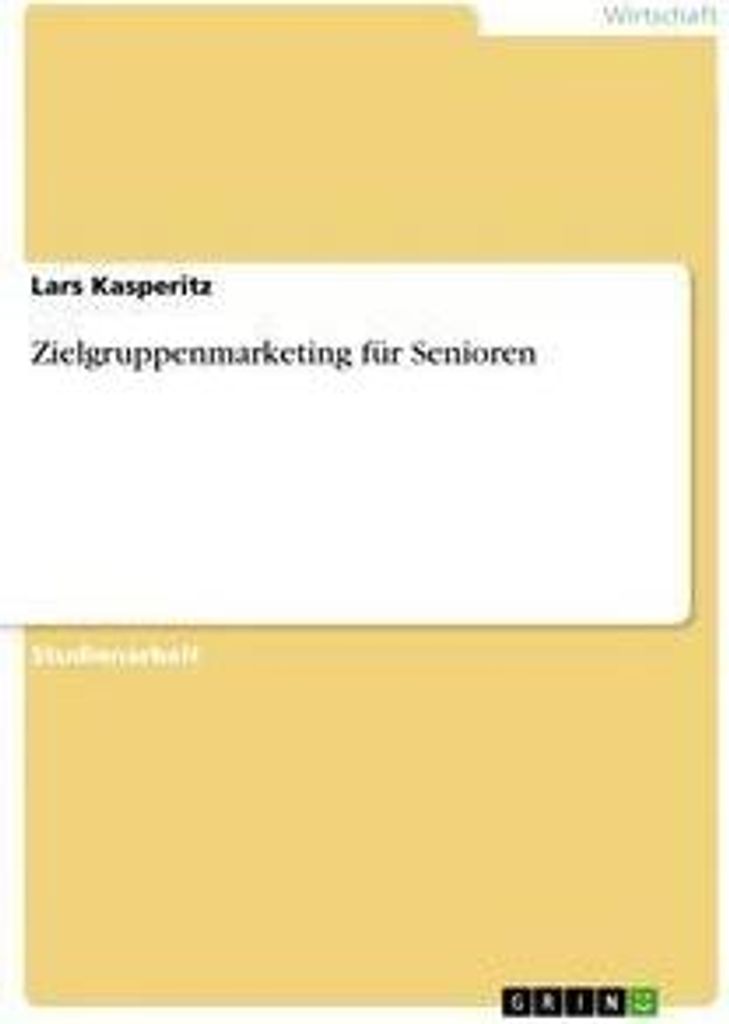 Zielgruppenmarketing für Senioren