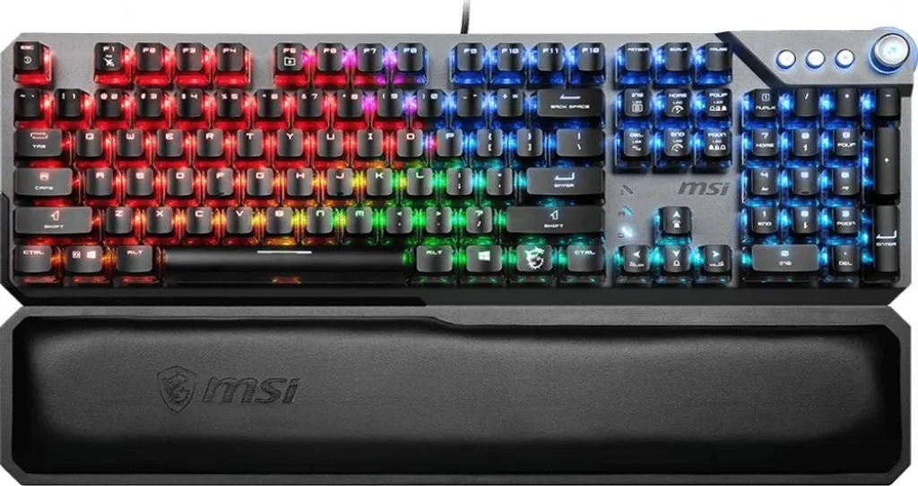 Clavier MSI VIGOR GK71 SONIC RGB avec Switches Mécaniques et Molette