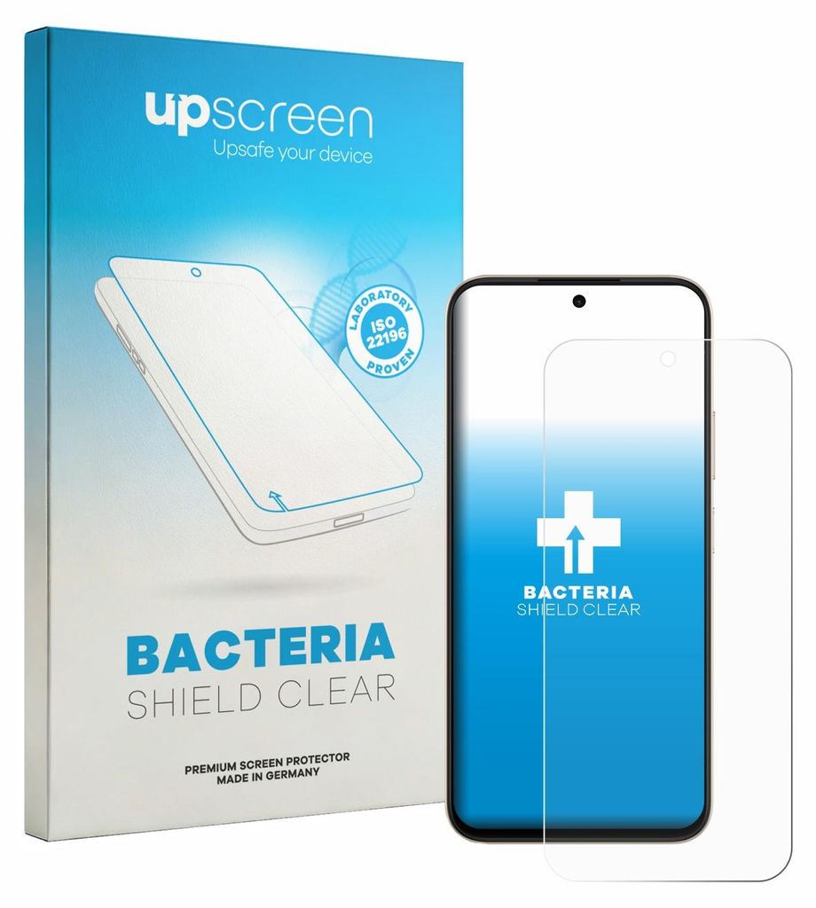 upscreen Schutzfolie für Oppo A6c Displayschutz Displayschutzfolie Folie Klar antibakteriell