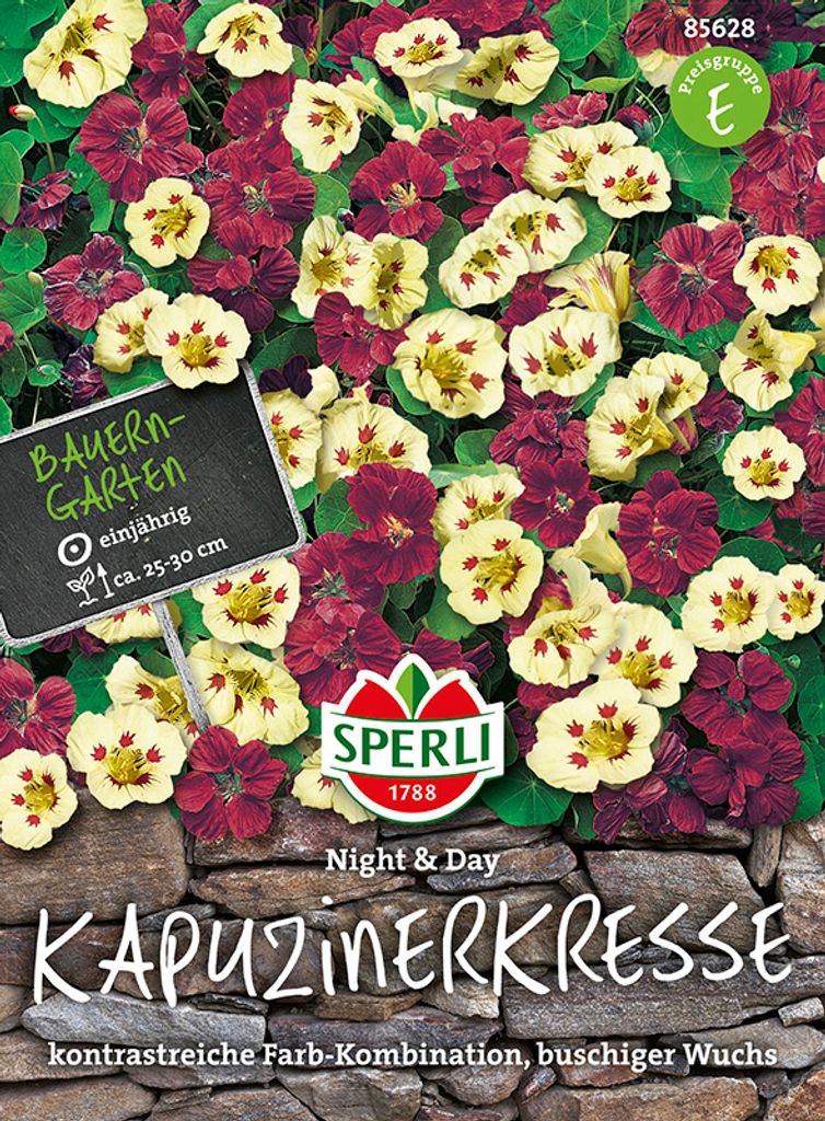 Kapuzinerkresse 'Night & Day'