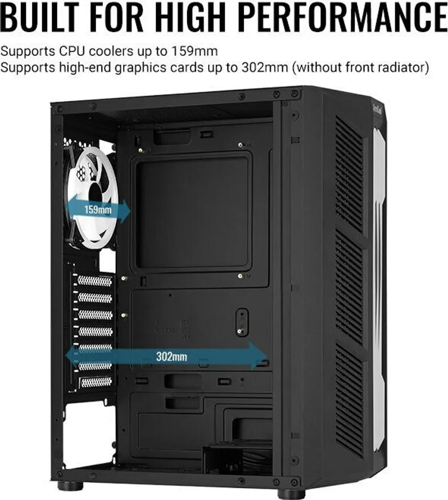 Boîtier PC AeroCool Prime v2 : stop à la surchauffe avec style ARGB ATX - 5