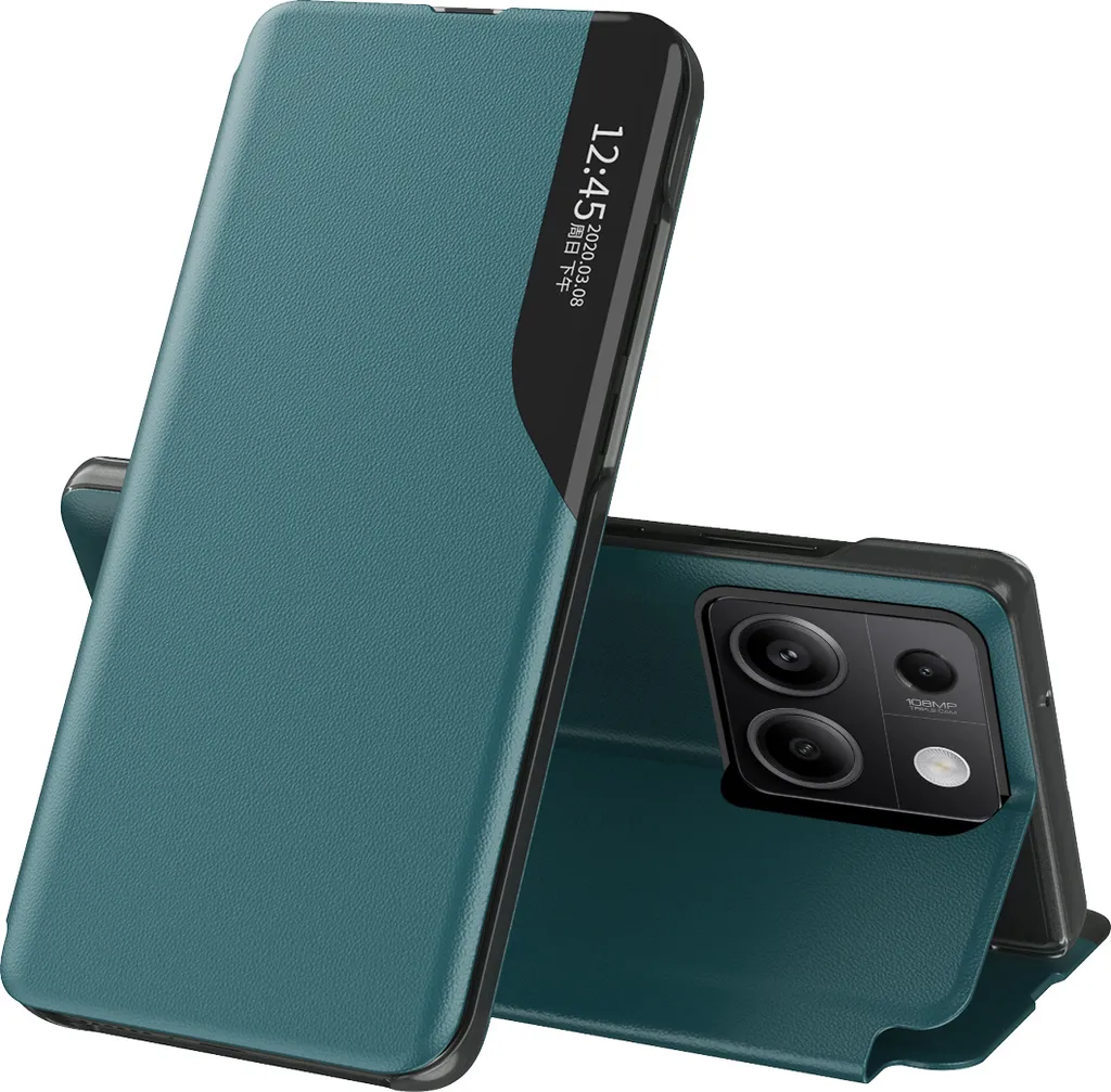 Offerta Cover Xiaomi Redmi Note 13 Pro 5G - Flip Verde Finestra
