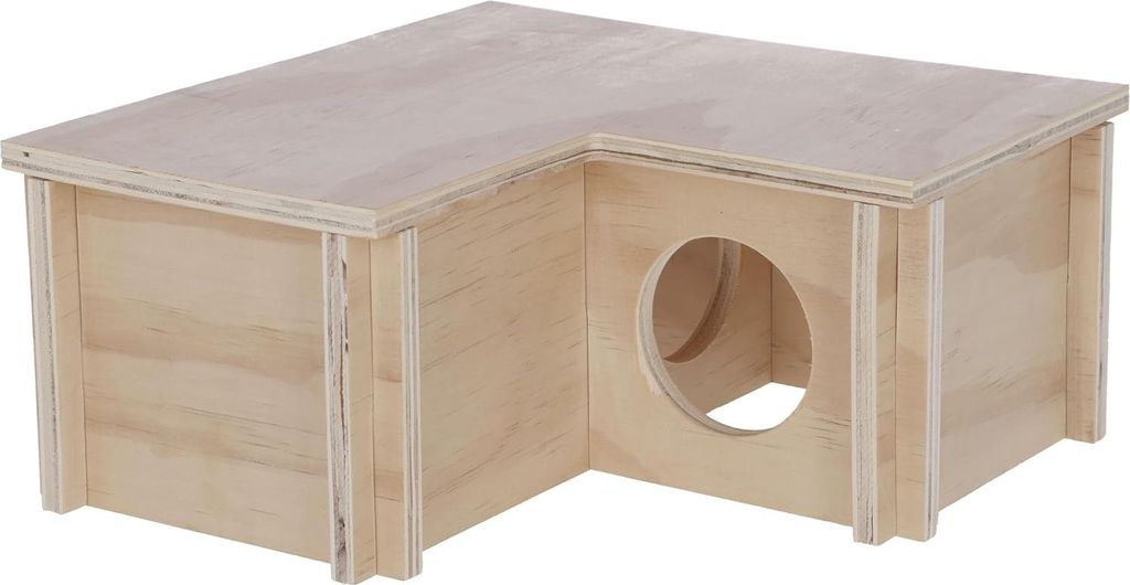 Hamsterhaus Natural, 3 Zimmer 24 x 24 x 11 cm