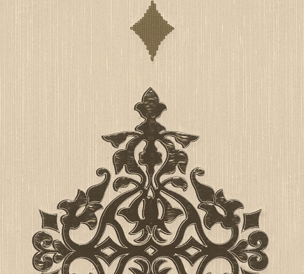 Architects Paper Luxustapete Wall Fashion Textiltapete gold creme 3,20 m x 0,53 m