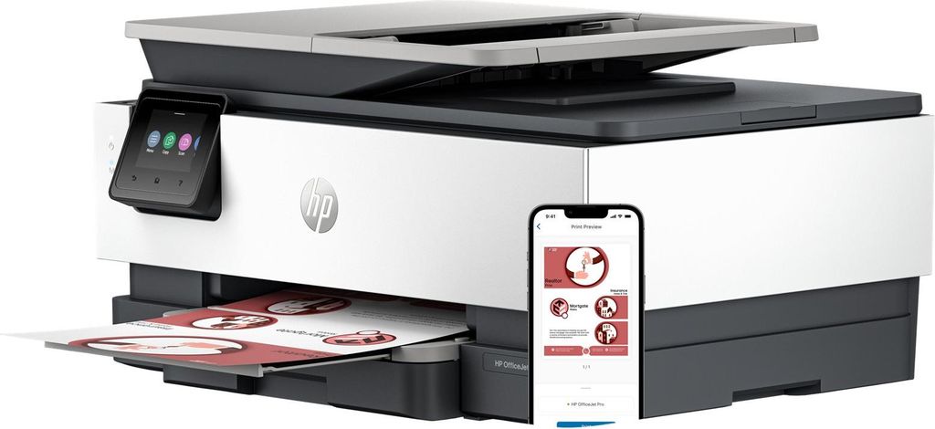 HP Officejet Pro 8132e All-in-One - Multifunktionsdrucker - Produktbild 