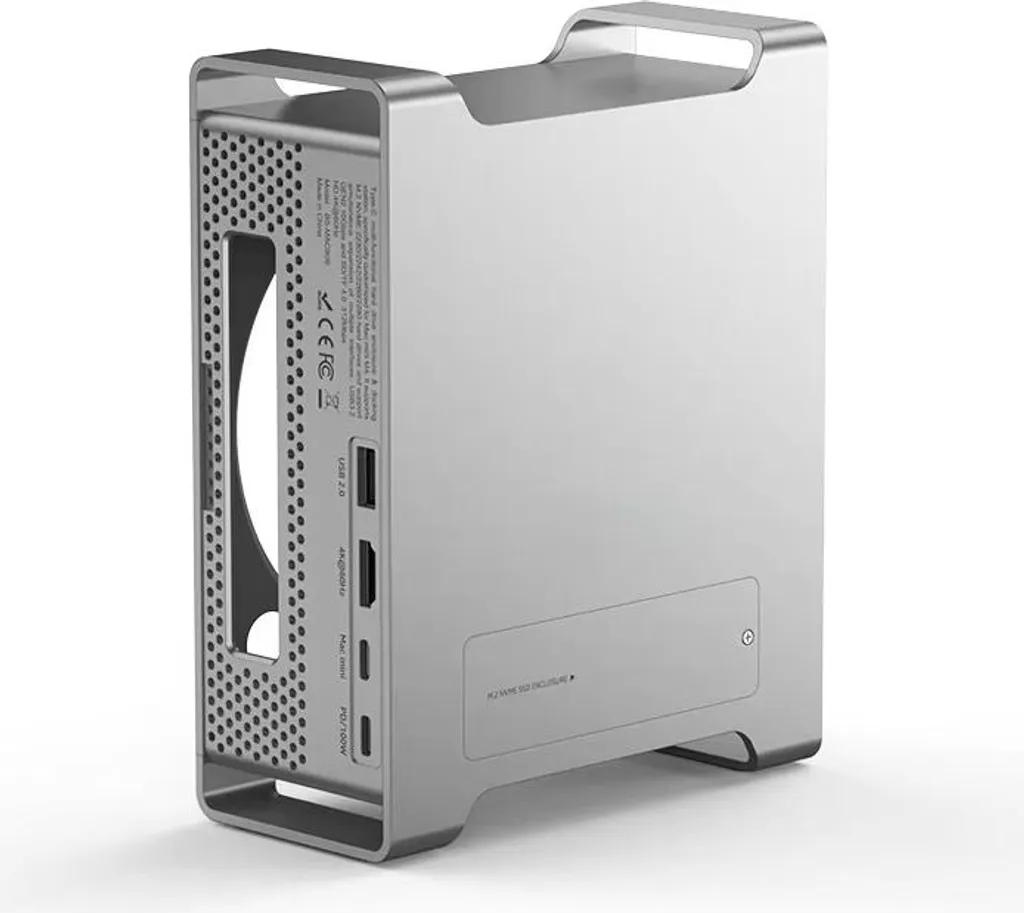 Extension de Stockage Mac Mini M4 : Station Accueil NVMe et Lecteur SD