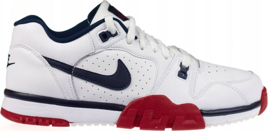 Nike Cross Trainer Low - Herren Sneakers Schuhe Leder Weiß CQ9182-101 , EU 42 US 8.5